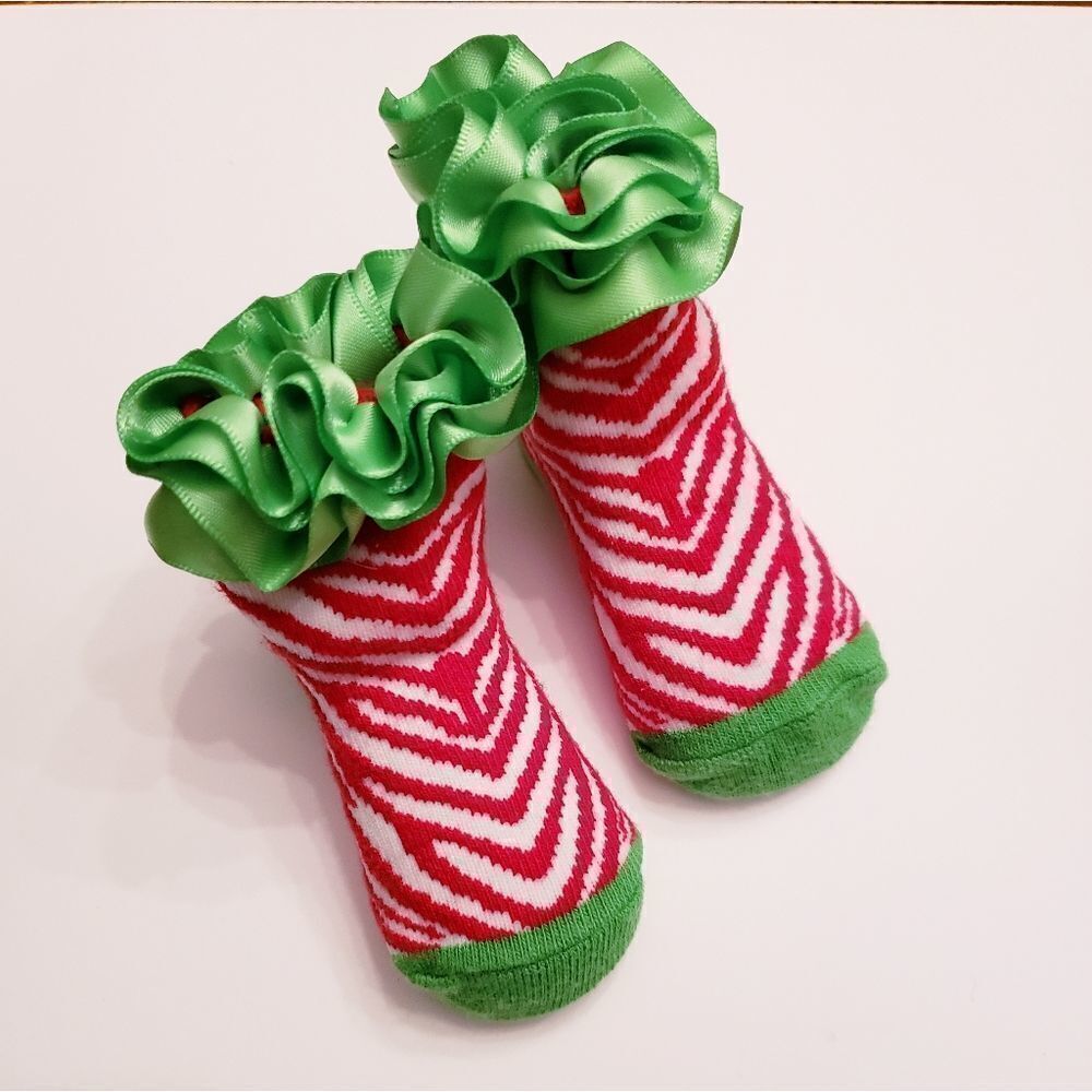 NWOT Christmas Baby Socks